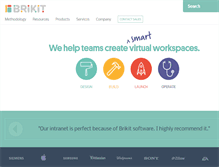 Tablet Screenshot of brikit.com